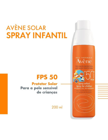AVENE SPF 50+ SPRAY NIÑOS 200 ML