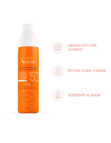 AVENE SPF 50+ SPRAY MUY ALTA...