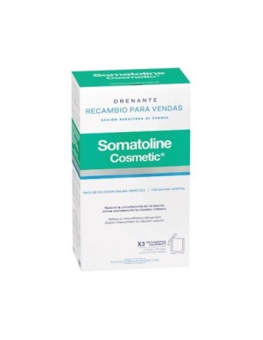 Somatoline Recambio para Vendas 6 Sobres - Tratamiento Reductor Intensivo.