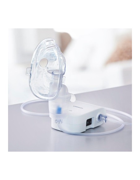 Nebulizador Omron Compresor Modelo NE-C803 - Nebulizador compacto y eficiente para asma y bronquitis.