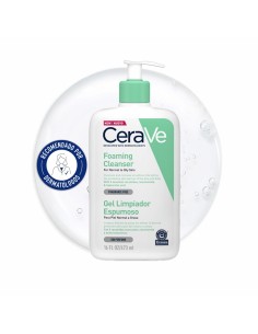 Cerave Gel Limpiador Espumoso 473 ml - Limpieza suave y efectiva para piel normal y grasa. 2
