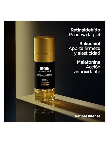 ISDINCEUTICS Retinal Intense 30 ml - Sérum de noche con retinaldehído y bakuchiol.
