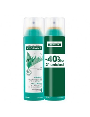 KLORANE CHAMPU SECO SEBORREGULADOR...