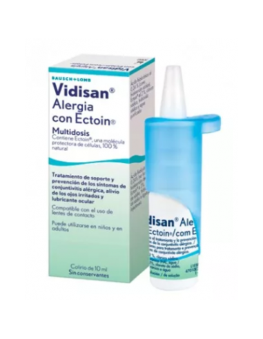 VIDISAN ALERGIA CON ECTOIN COLIRIO...