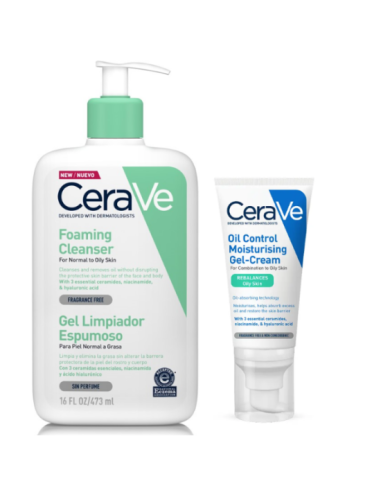 CeraVe Pack Rutina Piel Grasa: Gel...